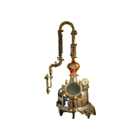 John Roberts Distillery Sticker by John Robert's Botanic Request