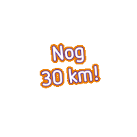 30 km omroepgld Sticker by Omroep Gelderland