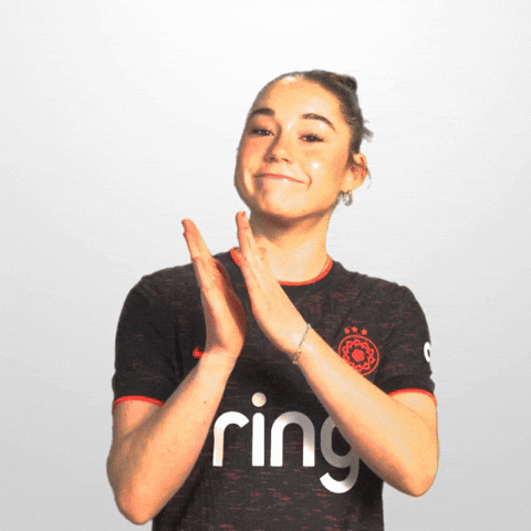 Clap Mediaday GIF by National Women's Soccer League