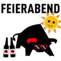 PREFA beer sun bier sonne Sticker