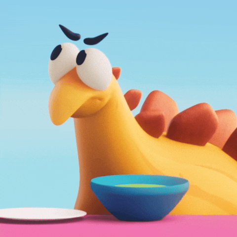 Angry Looking At You GIF by Claynosaurz