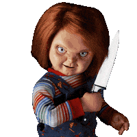 Childs Play Chucky Sticker by USA Network