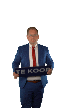 Makelaar Sticker by dekoningmakelaars