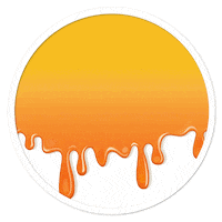 Food Orange Sticker by 2FillesOrdinaires