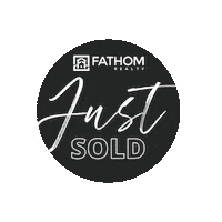 Real Estate Sticker by Fathom Realty