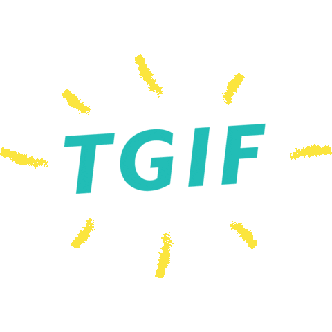 Friday Weekend Sticker by Frui Indonesia