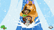 sledding wizard of oz GIF