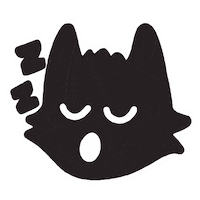Sleepy Nft Sticker by Fang Gang