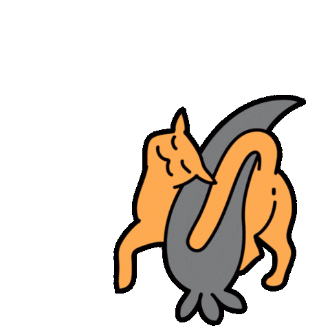 Cat Crow Sticker