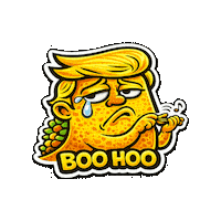 Trump Boo Hoo Sticker