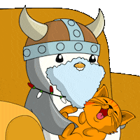 Cat Hug GIF by Pudgy Penguins