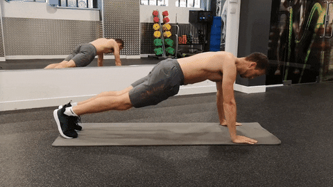 BamBamDoubleBB giphyupload cross body crunches GIF