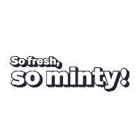 horaceco fresh toothpaste fruity minty Sticker