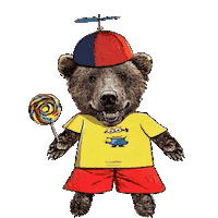 Gay Bear Sticker by Database數據