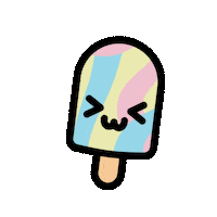 Happy Ice Cream Sticker