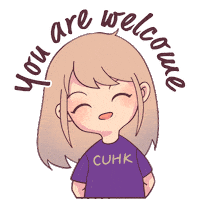 Back To School University Sticker by CUHK