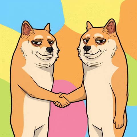 Shiba Inu Art GIF by Doge Pound