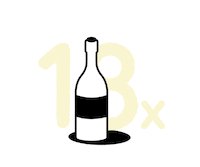 WineVikings wine box viking wine glass Sticker