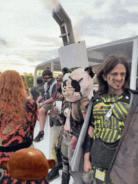 Festival Costuming GIF by Alex Boya