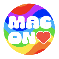 visitmaconGA spinning georgia record music city Sticker