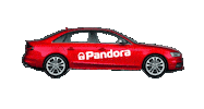 Fast Car Audi Sticker by Pandora Car Alarms