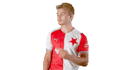Football Point Sticker by SK Slavia Praha