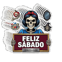 Fin De Semana Halloween Sticker