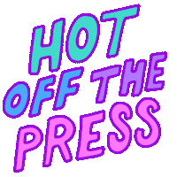 This Just In News Sticker by megan lockhart