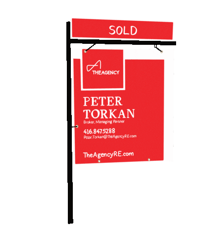 TheAgencyToronto real estate realestate just sold justsold Sticker