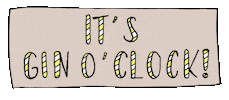 Gin Tonic Drink Sticker by Louisa Dellert