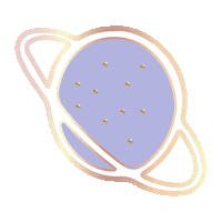 Space Satin Sticker by stych