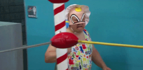 lucha libre baby GIF by Team Coco