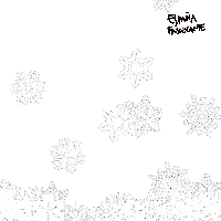 Christmas Snow Sticker by España Fascinante