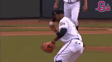 point up thank god GIF by Gwinnett Braves