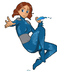 Water Power Titan Up Sticker by Demetre