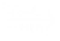ChianasArt arrow hearts look at her pointing arrow Sticker