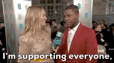 Im Supporting Everyone GIF by BAFTA