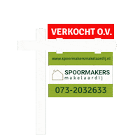 spoormakersmakelaar spoormakers makelaardij verkocht ov Sticker