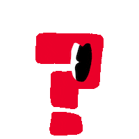 Looking Question Mark Sticker by Tribe Gaming