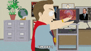 super hero wow GIF by South Park 
