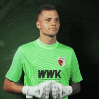 Thumb Parry GIF by FC Augsburg 1907