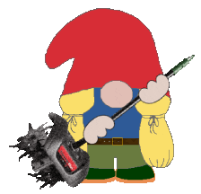 Garden Gnome Sticker