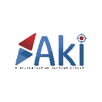 App Azul Sticker by Aki, o aplicativo de Alfredo Chaves