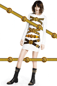 fall 2013 donatella versace GIF by fashgif