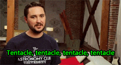 felicia day tentacles GIF