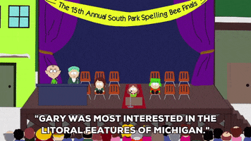 excited kyle broflovski GIF by South Park 