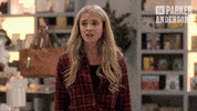 ameliaparkerseries 104 look around byutv awkward silence GIF