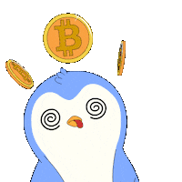 Crypto Bitcoin Sticker by Pudgy Penguins