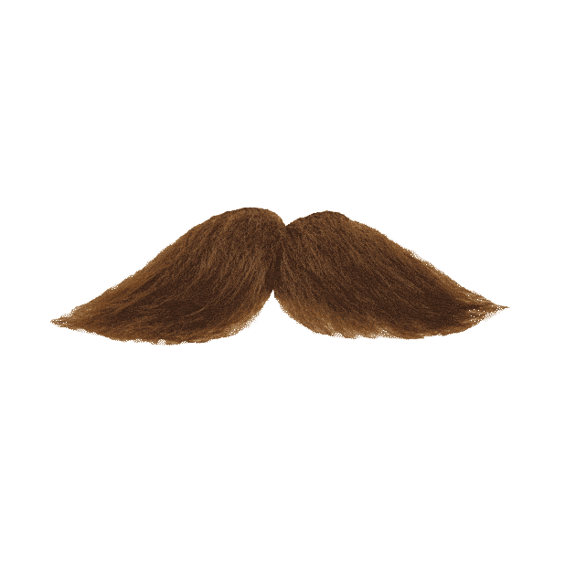 justingammon sticker face mustache accesories Sticker