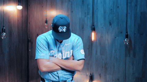 University Of North Carolina Baseball GIF by UNC Tar Heels